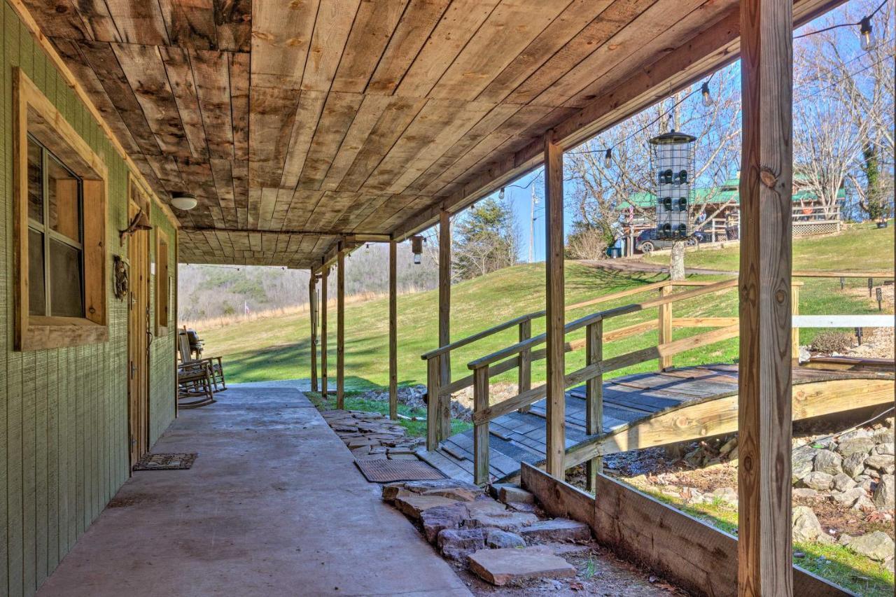 Pet-Friendly Blue Ridge, Cherokee Forest Retreat! Greeneville Buitenkant foto