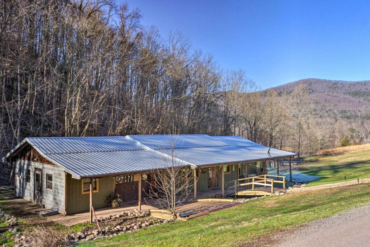 Pet-Friendly Blue Ridge, Cherokee Forest Retreat! Greeneville Buitenkant foto